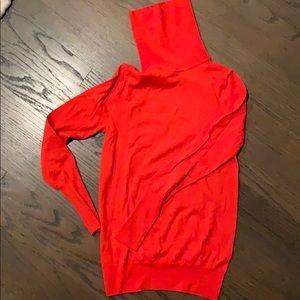 Soft merino wool turtleneck sweater